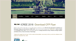 Desktop Screenshot of icree.org