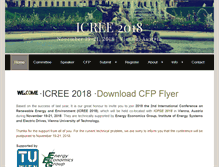 Tablet Screenshot of icree.org